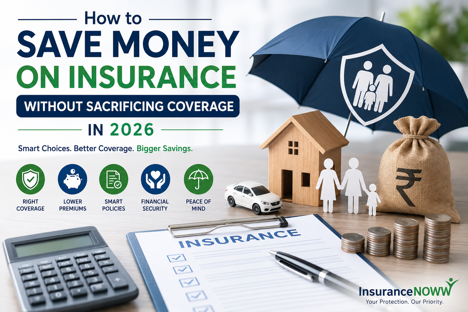 How to Save Money on Insurance Without Sacrificing Coverage in 2026 | InsuranceNoww